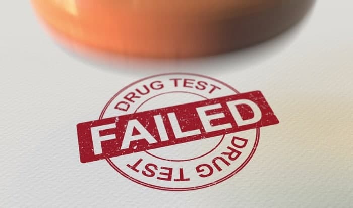 Failing a drug test excuses